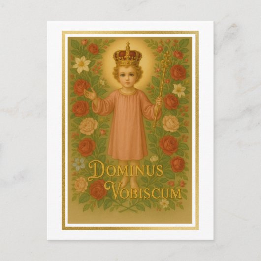 カトリック王イエス・キリスト ポストカード (正面)