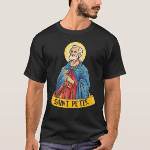 カトリック王国への使徒鍵の聖ペテロ Tシャツ