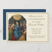 カトリック確認聖霊聖なる書物、 経典 招待状 (正面/裏面)