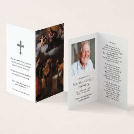 カトリック祈りの言葉カードのメアリー就任