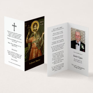 カトリック祈りの言葉カード | セントジャスティン殉教者