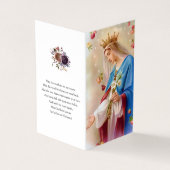 カトリック祈りの言葉カード | ロザリー 名刺 (外部)