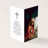 カトリック祈りの言葉カード | 天使の腕010 名刺 (外部)