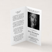 カトリック祈りの言葉カード | 神の子羊 名刺 (内部)