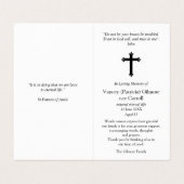 カトリック祈りの言葉カード | 神の慈悲 名刺 (内部フラット)