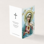 カトリック祈りの言葉カード | 聖なるハートマリア3 (外部)