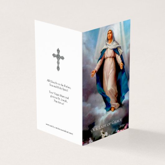 カトリック祈りの言葉カード | Our Lady of Grace (外部)