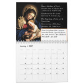 カトリック祝祭日カレンダー カレンダー (1月 2027)