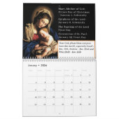 カトリック祝祭日カレンダー カレンダー (1月 2026)