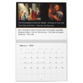 カトリック祝祭日カレンダー カレンダー (2月 2026)