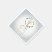 カトリック第一聖餐式の少年 スタンダードカクテルナプキン (角)