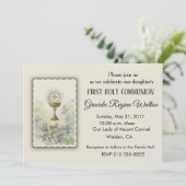 カトリック第一聖餐式招待状 招待状 (スタンド正面)