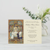 カトリック第一聖餐式招待状 招待状 (スタンド正面)