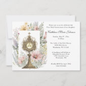 カトリック第一聖餐式招待状 招待状 (正面)