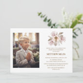 カトリック第一聖餐式 招待状 (スタンド正面)