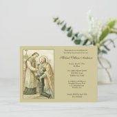 カトリック第一聖餐式 招待状 (スタンド正面)