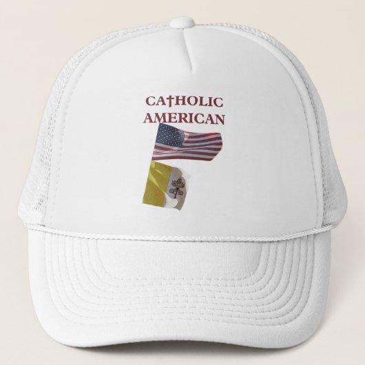 カトリック系アメリカ人 キャップ (正面)