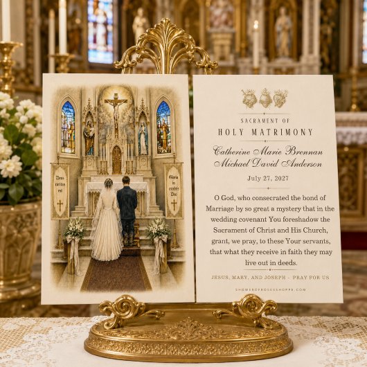 カトリック結婚式の伝統的な聖婚ミサの祈り