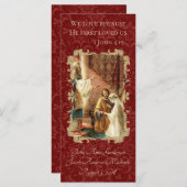 カトリック結婚式の引き出物聖なる書物、 経典マルーンダマスク (正面/裏面)