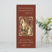 カトリック結婚式の引き出物聖なる書物、 経典新郎新婦 (スタンド正面)