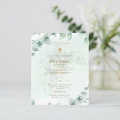 カトリック結婚式招待状植物学 (スタンド正面)