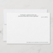 カトリック絵葉書 | サンノルベール 招待状 (裏面)