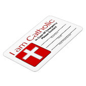 カトリック緊急連絡カード マグネット (左側)