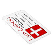 カトリック緊急連絡カード マグネット (右側)