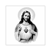 カトリック聖なるイエスのハート 伝統的 ラバースタンプ (インプリント)