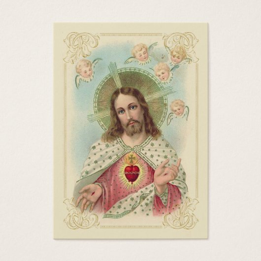 カトリック聖なるハートのイエズエンジェルスヴィンテージ (正面)