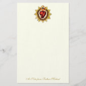 カトリック聖なるハートイエズス教会 便箋 (正面)