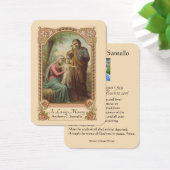 カトリック聖なる家族の葬儀祈りの言葉聖なるカード (デスク)