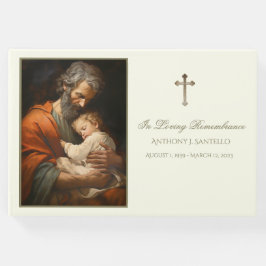 カトリック聖ヨセフ&イエス記念葬儀 ゲストブック