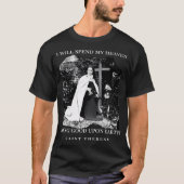 カトリック聖人の聖感動的院 Tシャツ (正面)