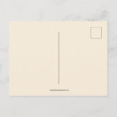 カトリック聖体拝領イエズブルーフローラ ポストカード (裏面)