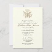 カトリック聖体拝領司会 招待状 (裏面)