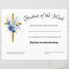 カトリック聖幽霊金ゴールドクロス達成