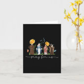 カトリック聖徒フローラ女性宗教男性女性K カード (黄色い花)