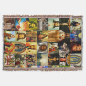 カトリック聖徒ブランケット スローブランケット (正面)