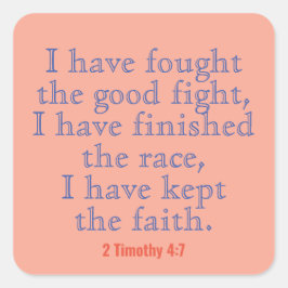 カトリック聖書の聖句シール スクエアシール