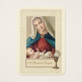 カトリック聖職者スピリチュアルブーケ聖カード (正面)