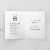 カトリック聖職者就任記念 ミサカード カード (内部)