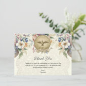 カトリック聖霊確認フローラありがとう サンキューカード (スタンド正面)