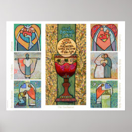 カトリック聖餐式の教室ポスター ポスター