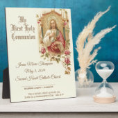 カトリック聖餐式 フォトプラーク (側面)