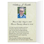 カトリック葬儀のお悔やみ聖カード ありがとう (内側 (左))