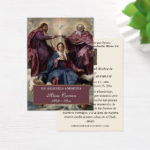 カトリック葬儀スペインの祈りの言葉聖札 (デスク)