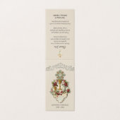 カトリック葬儀ユーチャーリスト祈りの言葉神聖カード 名刺 (外部フラット)