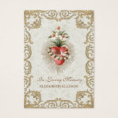 カトリック葬儀ヴァージンメアリ葬儀祈りの言葉カード (正面)