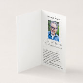 カトリック葬儀悔やみや弔慰祈りの言葉聖札 (内部)